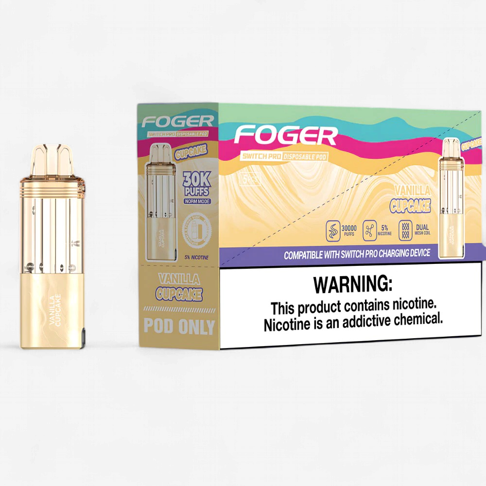 FOGGER VANILA CUPCAKE DISPOSABLE POD