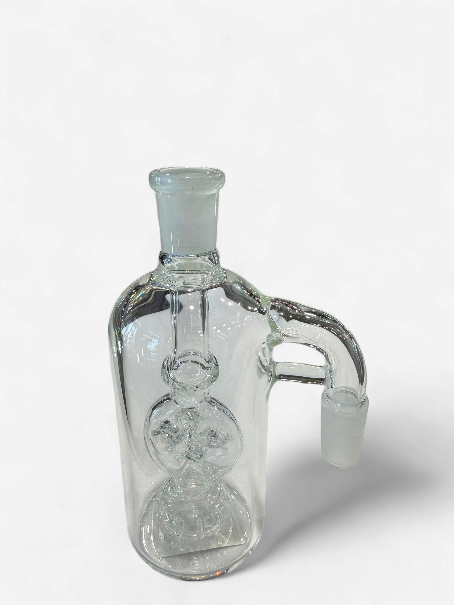 ASH CATCHER 90° 14F/14M W/SWISS HEAD PERC