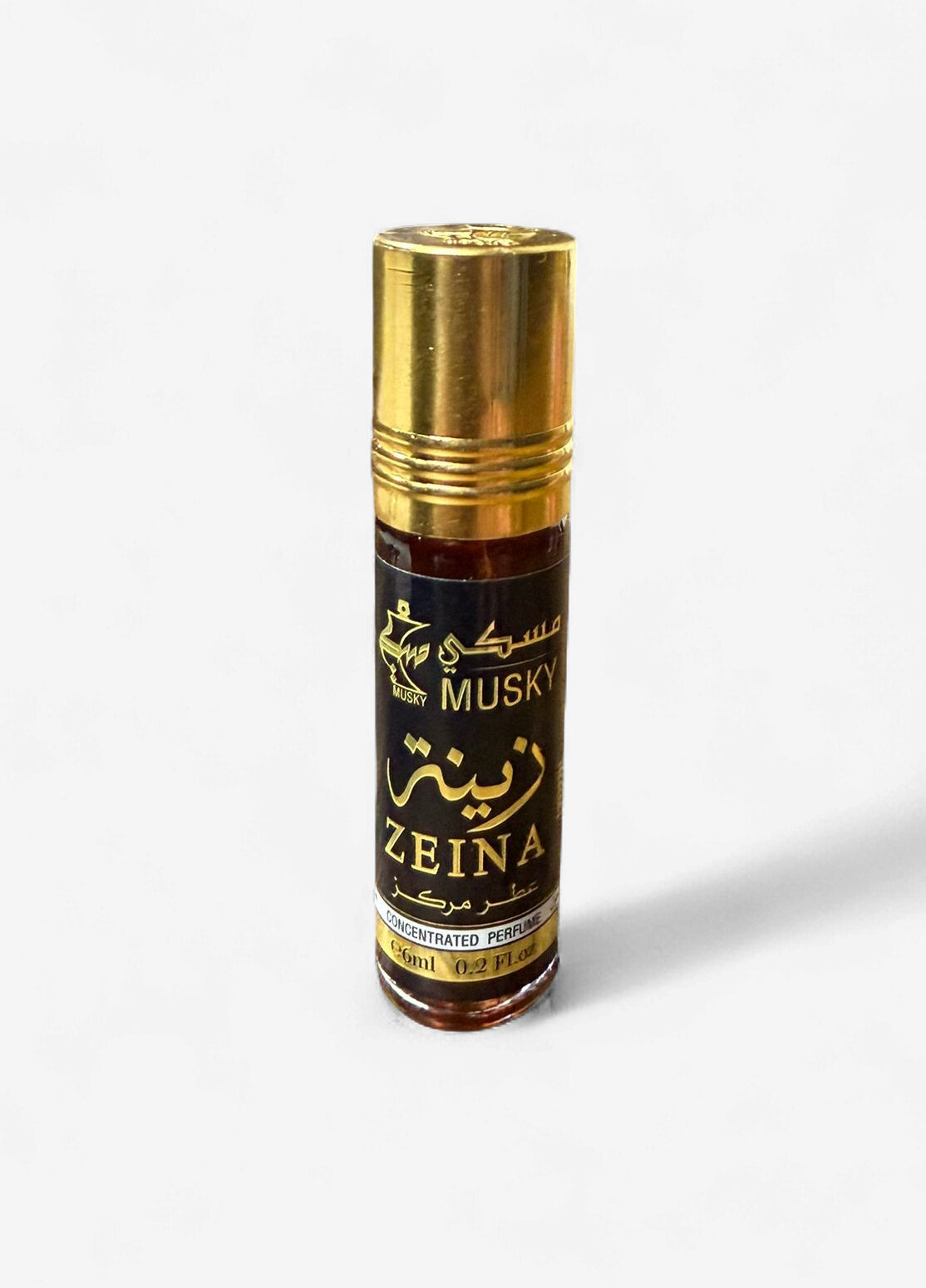 MUSKY BODY OIL 6ML ROLL ON BY DAMAS ROSE 6CT PK | ZEINA