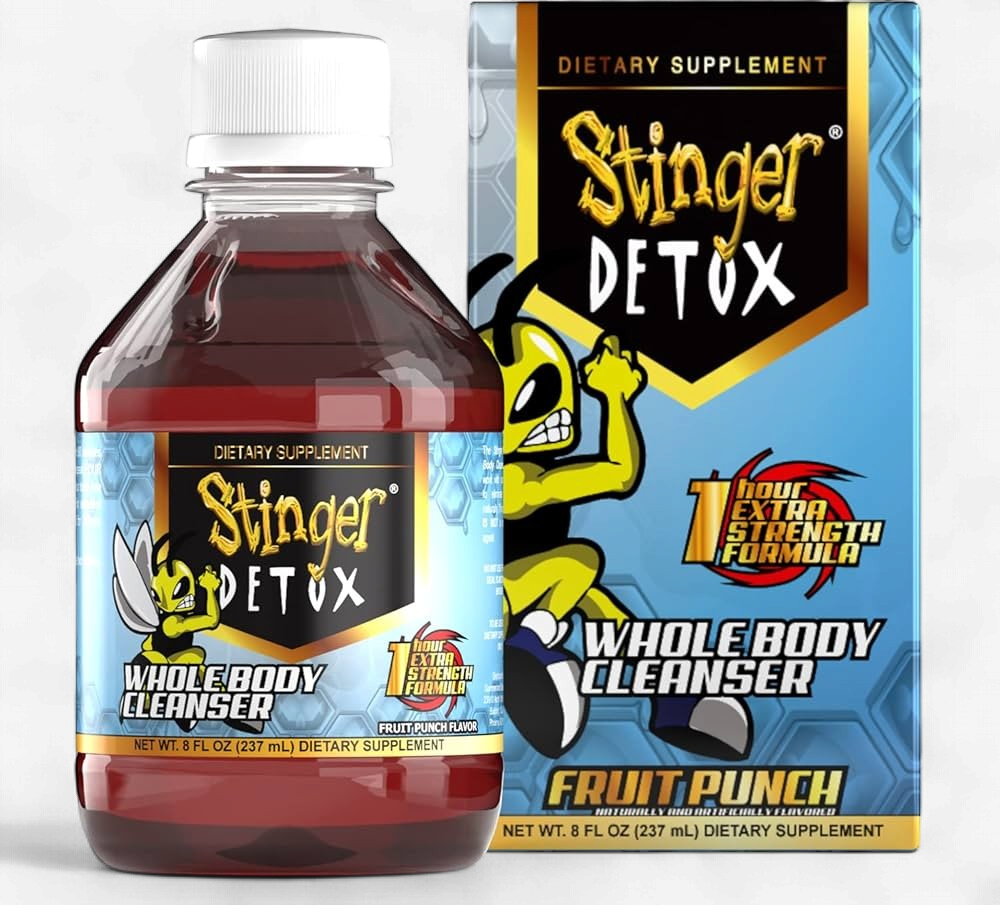 STINGER DETOX 1 HOUR EXTRA STRENGTH "WHOLE BODY" CLEANSER - FRUIT PUNCH