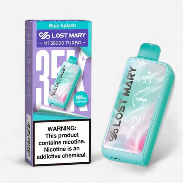 LOST MARY MT35000 DISPOSABLE VAPE 5 COUNT | BAJA BLAST