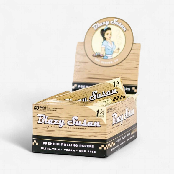 BLAZY SUSAN ROLLING PAPER 1.25 UNBLEACHED