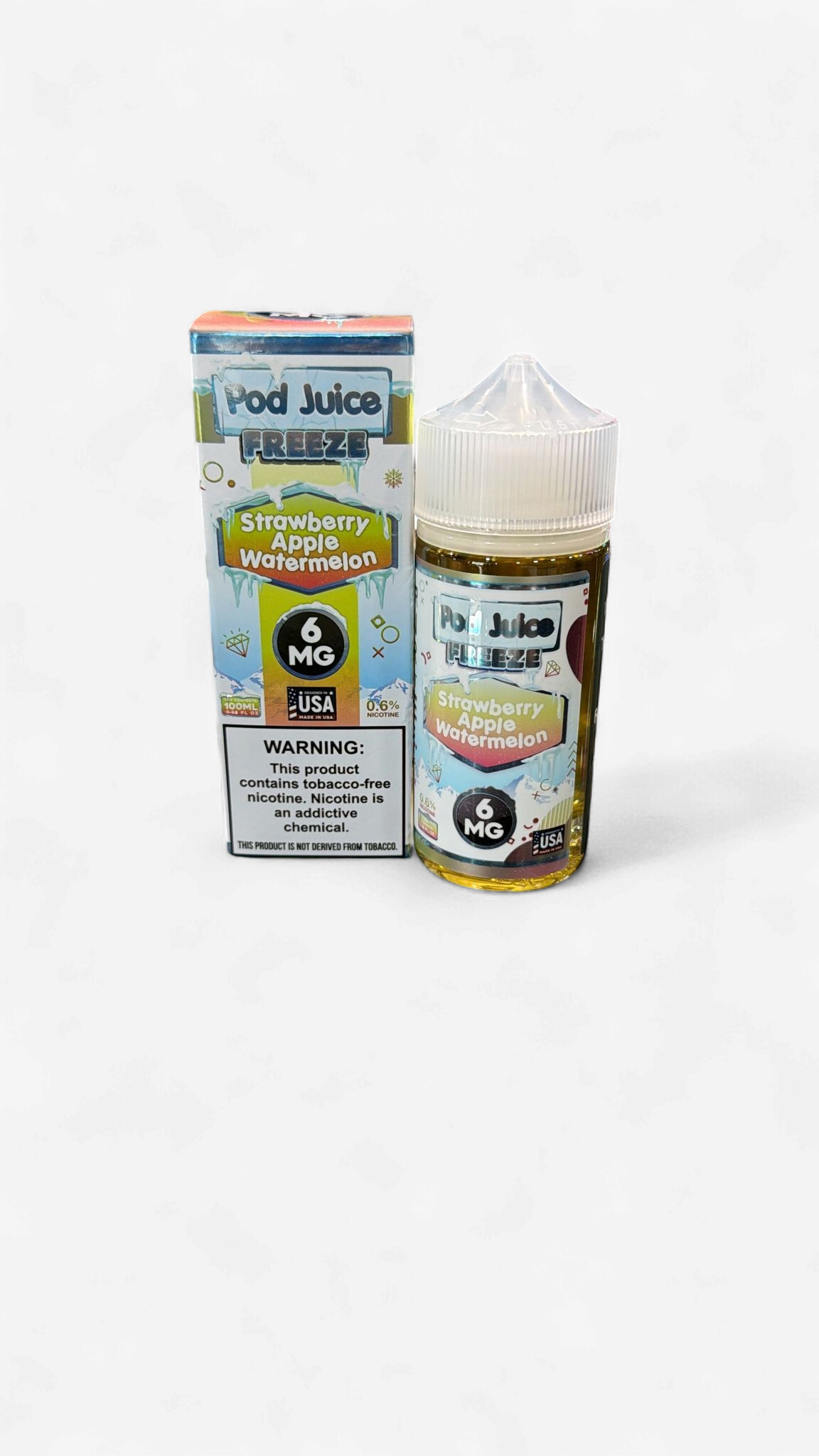 POD JUICE FREEZE 100ML Strawberry Apple Watermelon 6MG