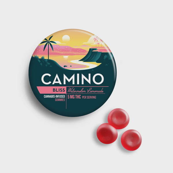 CAMINO GUMMY 5MG THC GUMMIES 10CT WATERMELON LEMONADE