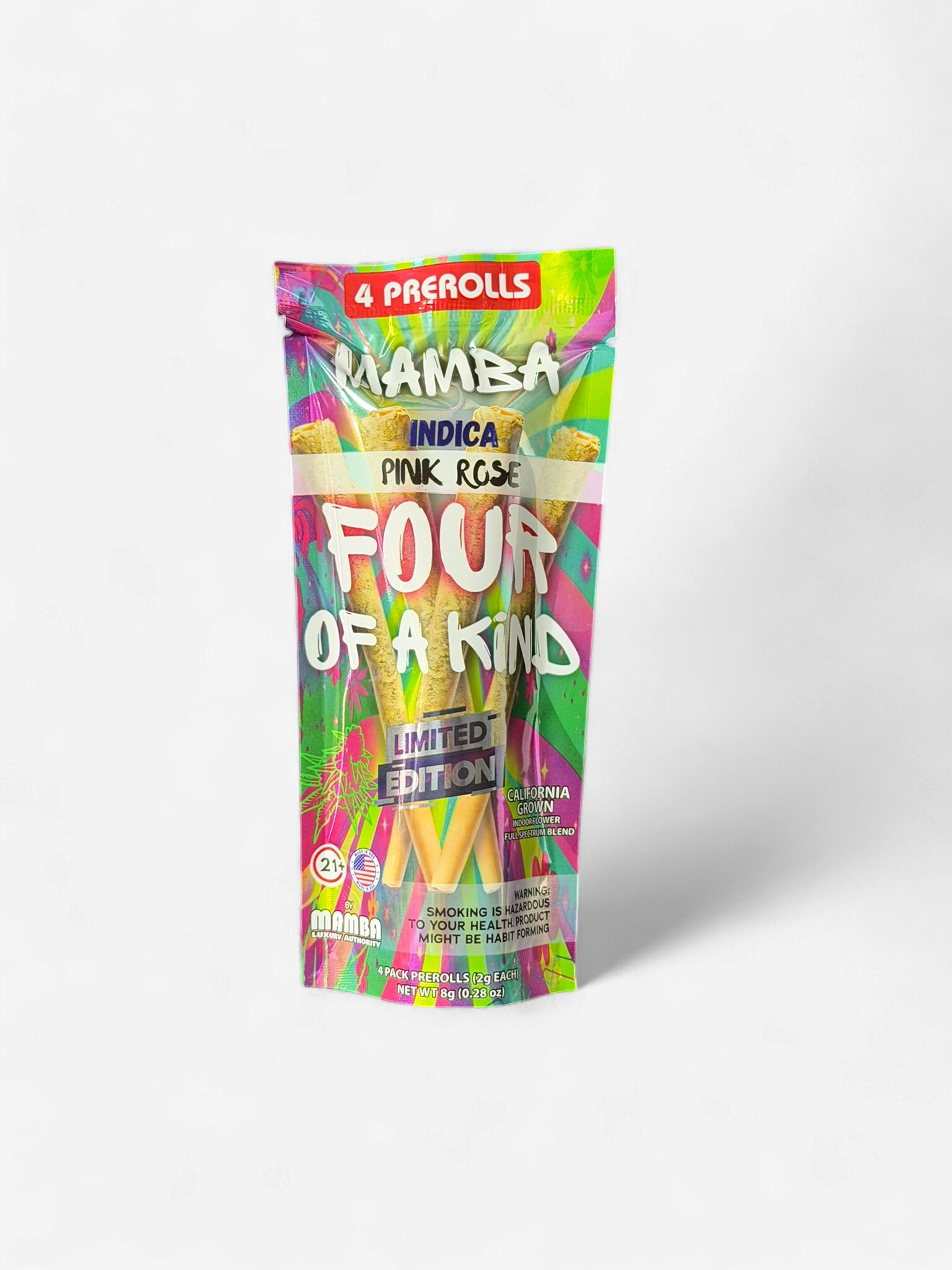 MAMBA PRE-ROLLED 4CT PINK ROSE INDICA