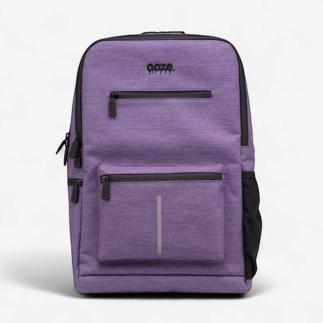 OOZE TRAVELER SMELL PROOF BACKPACK PURPLE