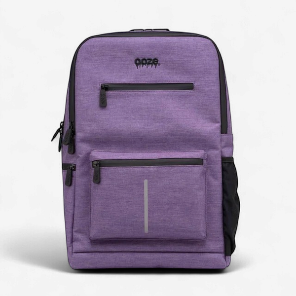 OOZE TRAVELER SMELL PROOF BACKPACK PURPLE