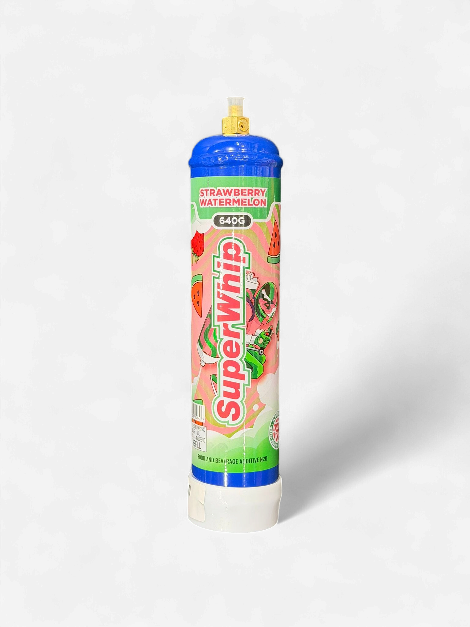 CREAM CHARGER SUPER WHIP 640g 6/Pk STRAWBERRY WATERMELON