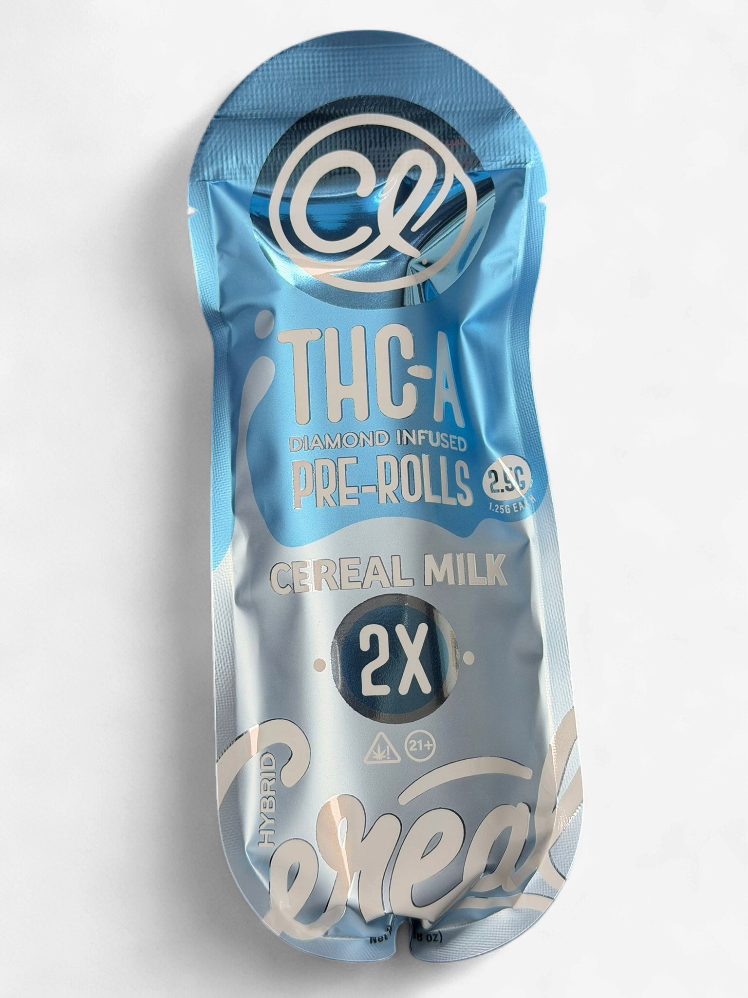 CEREAL Diamond THC-A 1.25g PreRoll 2/Pk CEREAL MILK HYBRID