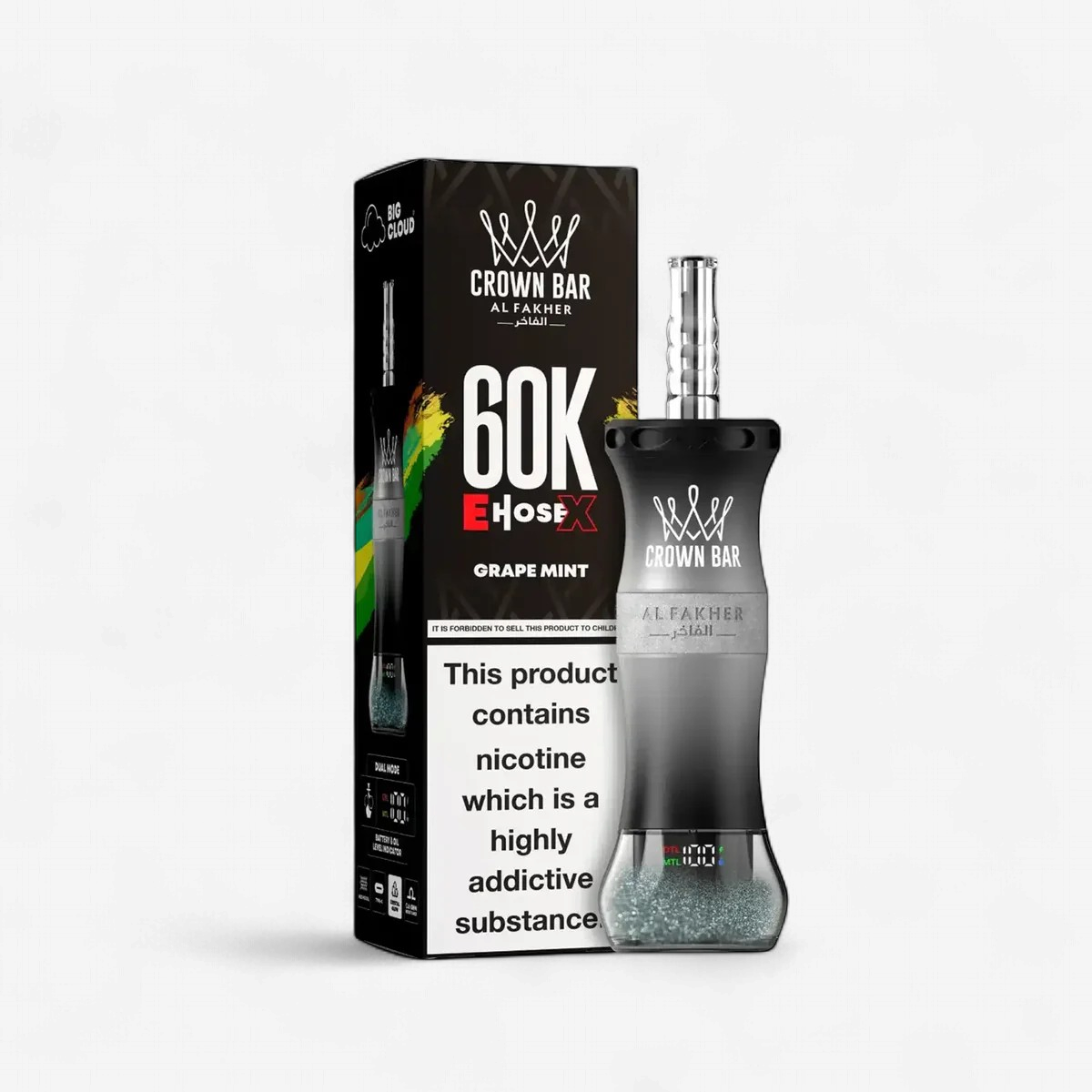 AL FAKHER CROWN BAR GRAPE MINT
