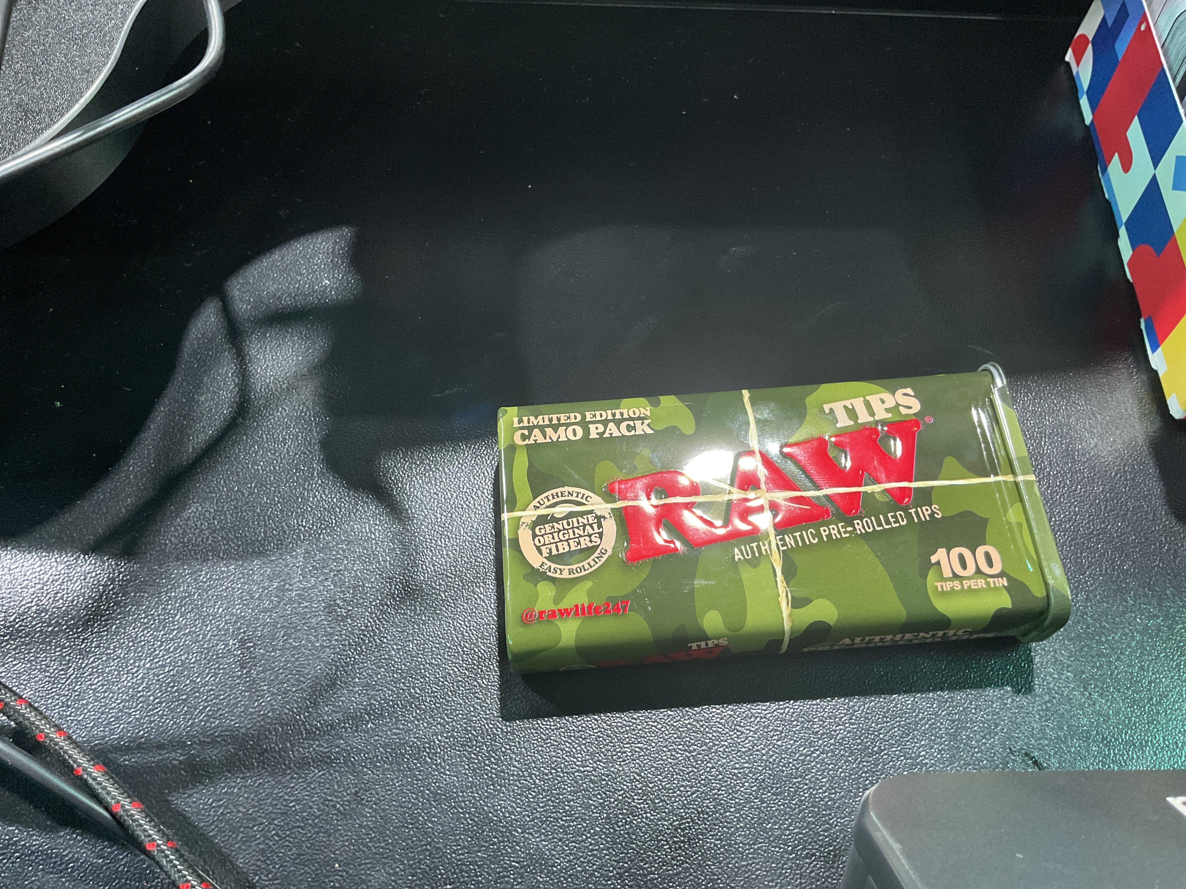 RAW ROLLED TIPS 100CT