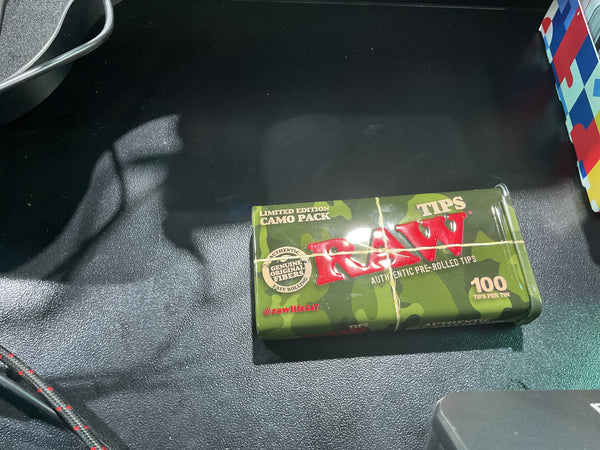 RAW ROLLED TIPS 100CT