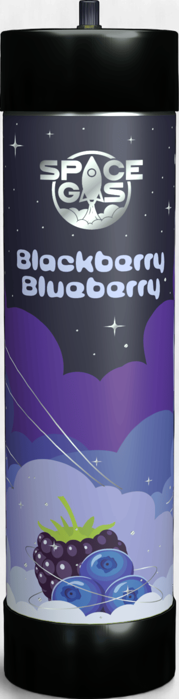 SPACE GAS BLACKBERRY BLUEBERRY WHIPPED 2500G