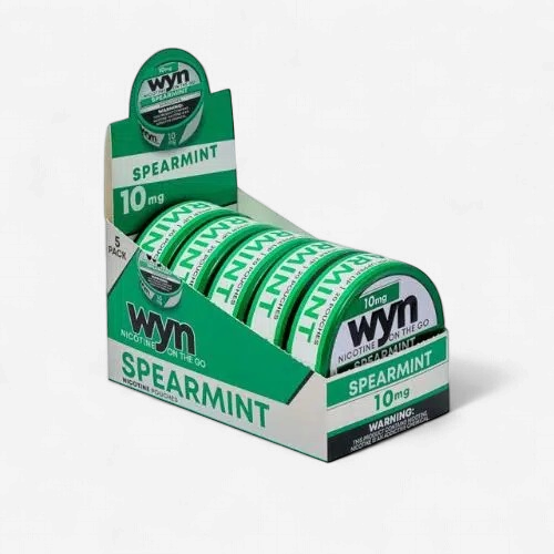 WYN NICOTINE POUCHES 5 pack 10MG | SPEARMINT