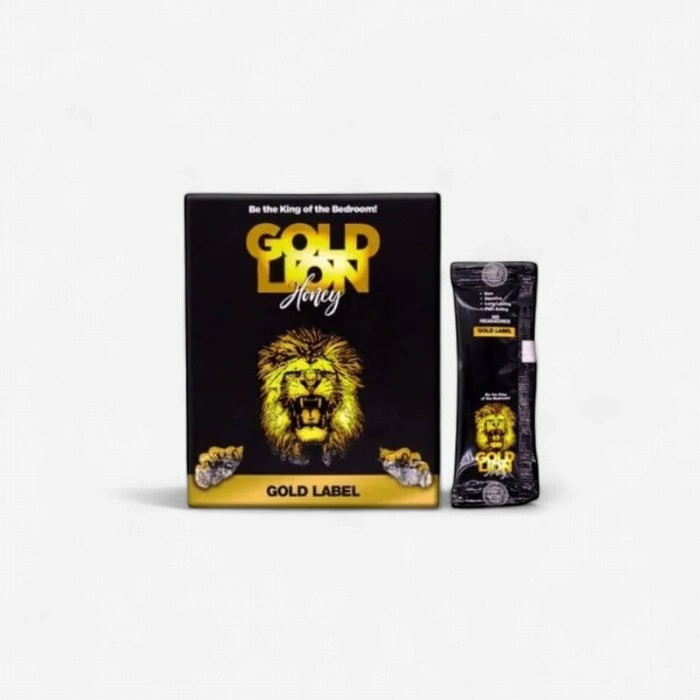 Gold Lion - Gold Label Honey - 12 Packets Per Box