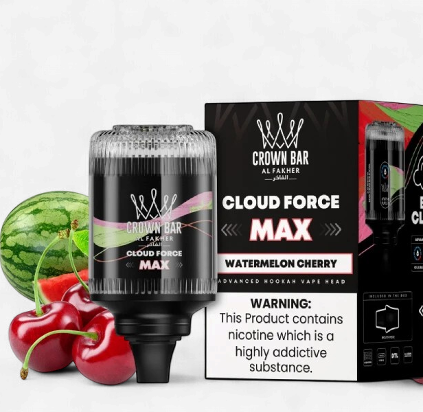 AL FAKHER CROWN BAR CLOUD FORCE MAX WATERMELON CHERRY