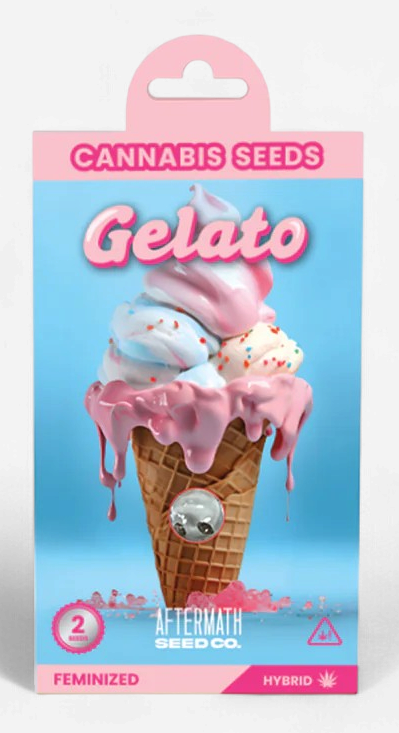 AFTERMATH SEED CO. CANNABIS SEEDS 2pk-SEEDS GELATO