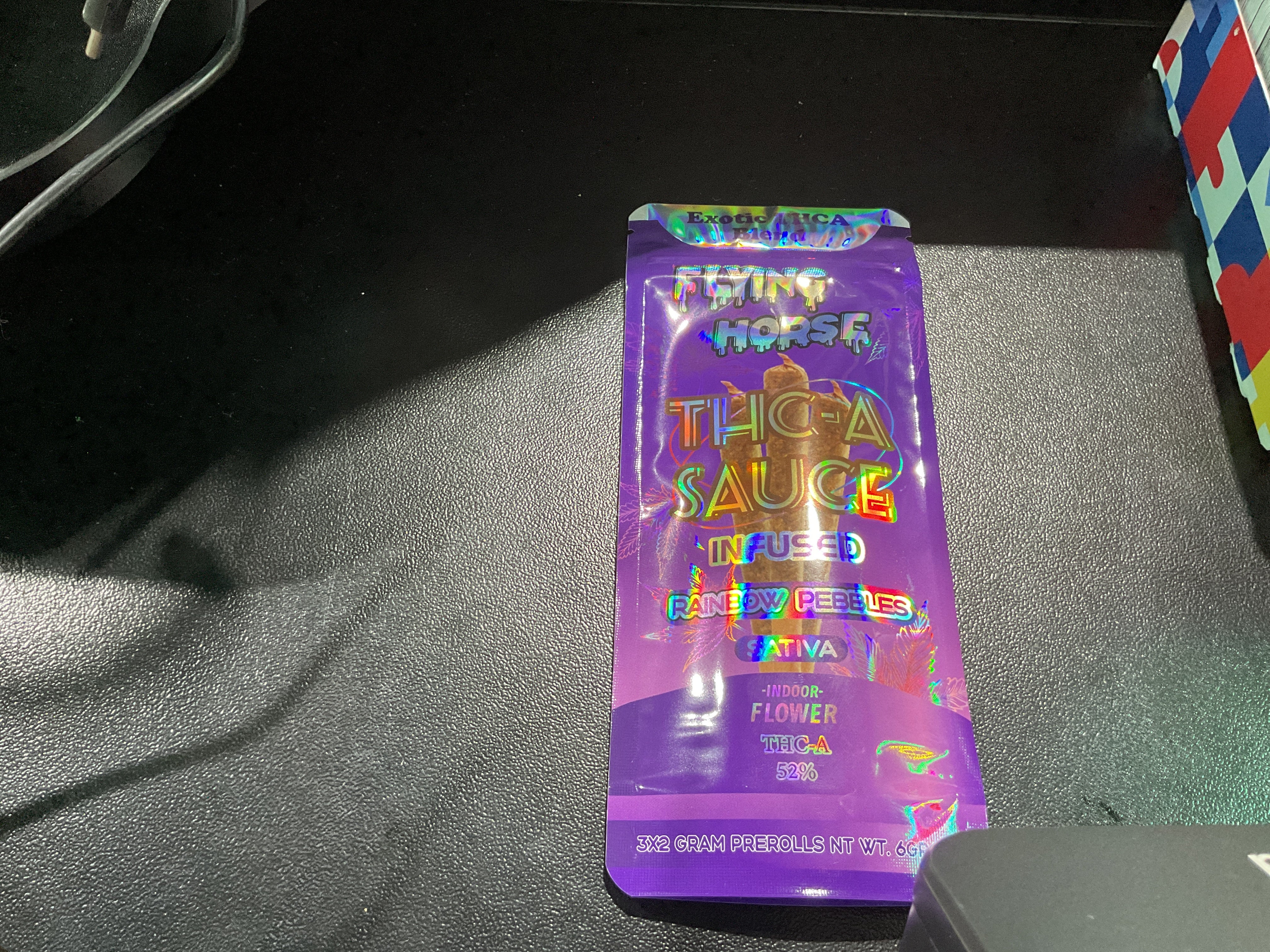 FLYING HORSE PRE-ROLLED RAINBOW PEBBLES SATIVA
