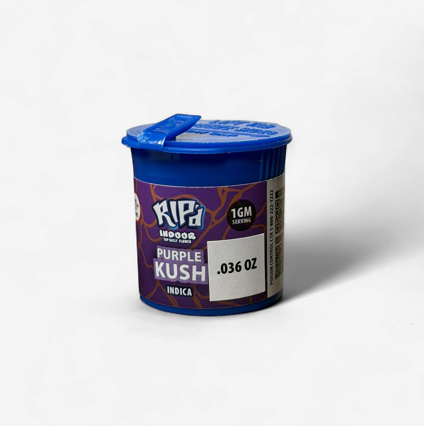 RIPD INDOOR TOP SHELF FLOWER 1G/20CT | PURPLE KUSH (I)