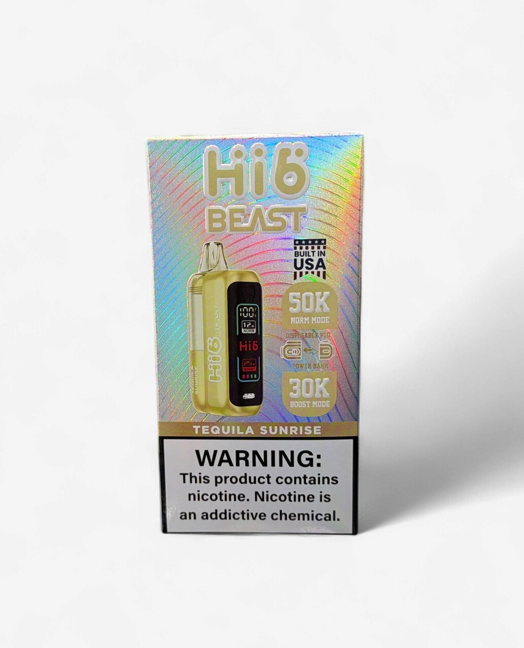 HI5 BEAST 50K DISPOSABLE 6CT  TEQUILA SUNRISE