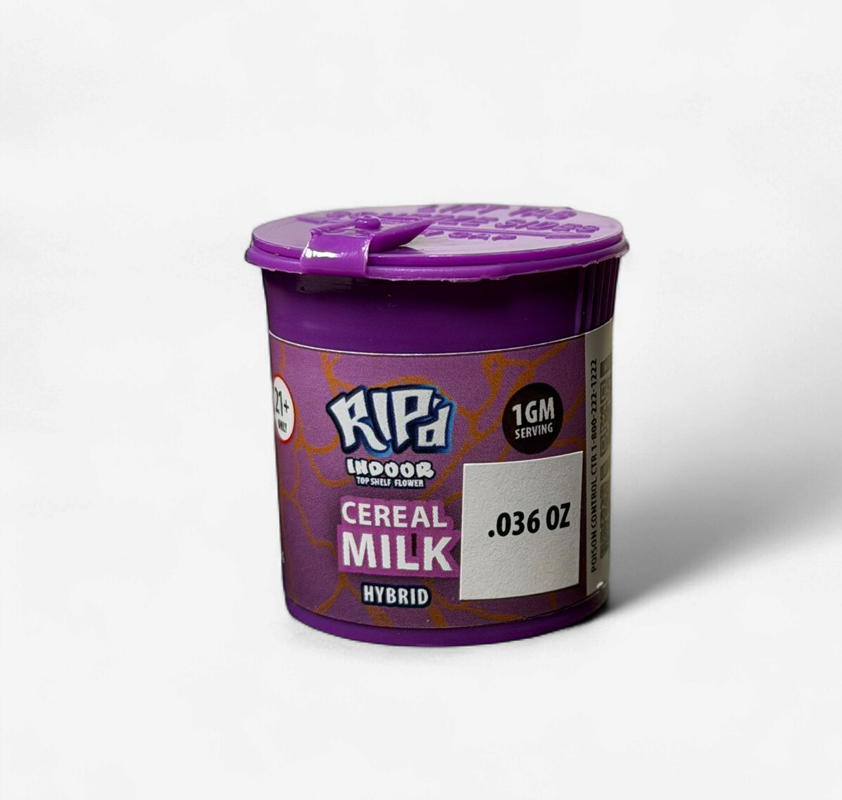 RIPD INDOOR TOP SHELF FLOWER 1G/20CT | CEREAL 1  MILK (H)