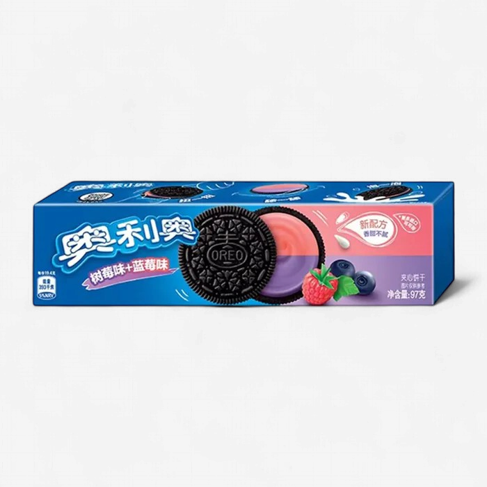 EXOTIC COOKIES OREO 194g BLUEBERRY RASPBERRY