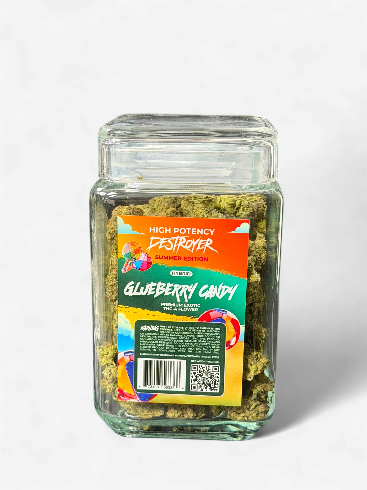 DESTROYER FLOWER HYBRID GLUEBERRY CANDY