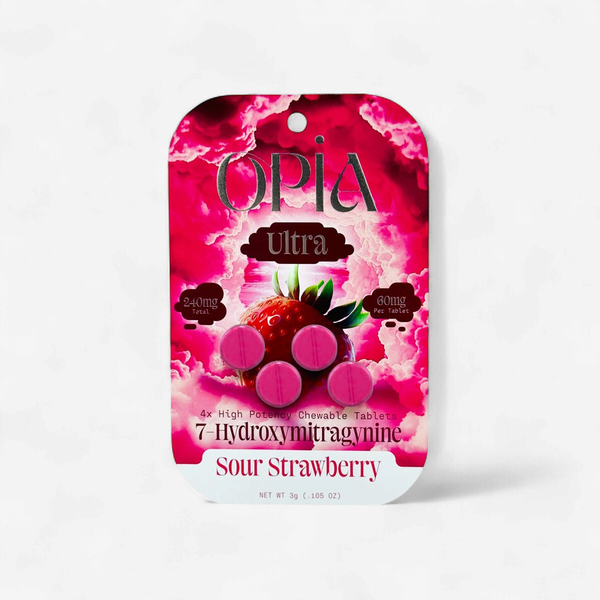 OPIA Ultra 7OH 60mg TABS 4/Pk SOUR STRAWBERRY