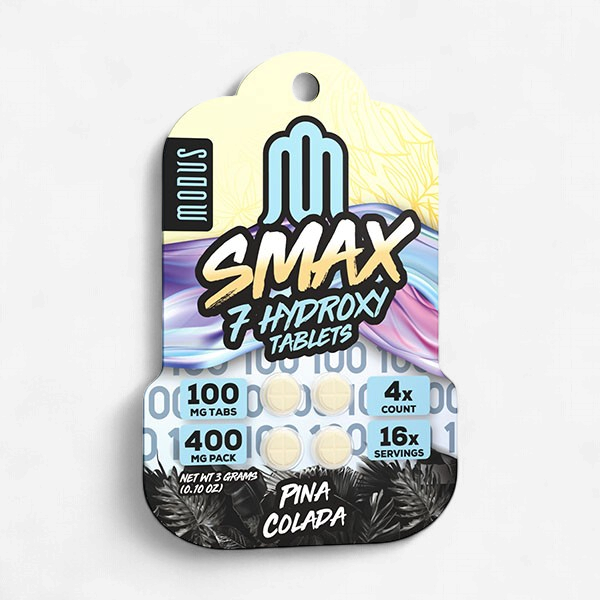 MODUS 7 HYDROXY 100MG TABS 400 MG PACK PINA COLADA