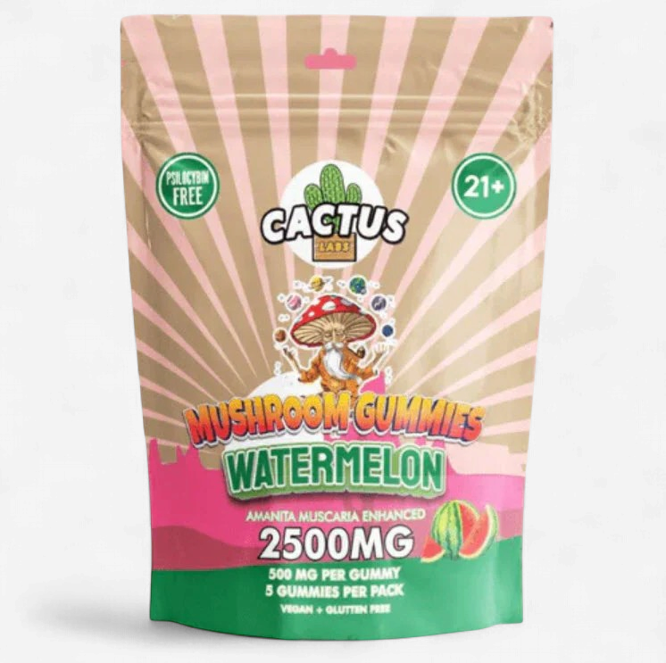CACTUS MUSHROOM GUMMIES WATERMELON