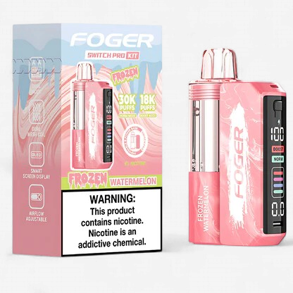 FOGER SWITCH PRO KIT 30K PUFFS 5PK DISPOSABLE | FROZEN WATERMELON