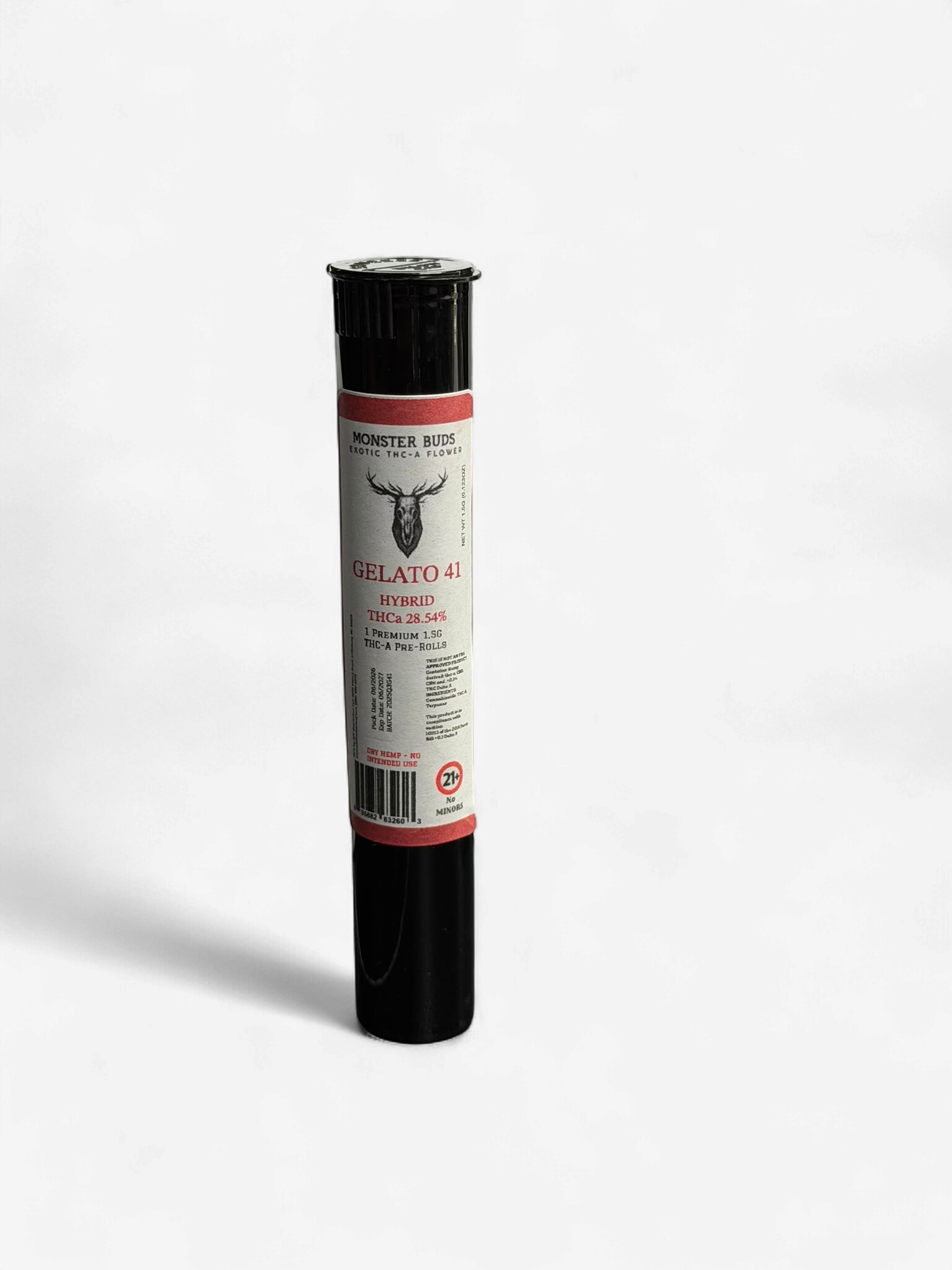 DOPE PROS 30PK PREMIUM PREROLLS (MONSTER BUD EDITION) - GELATO 41 - HYBRID