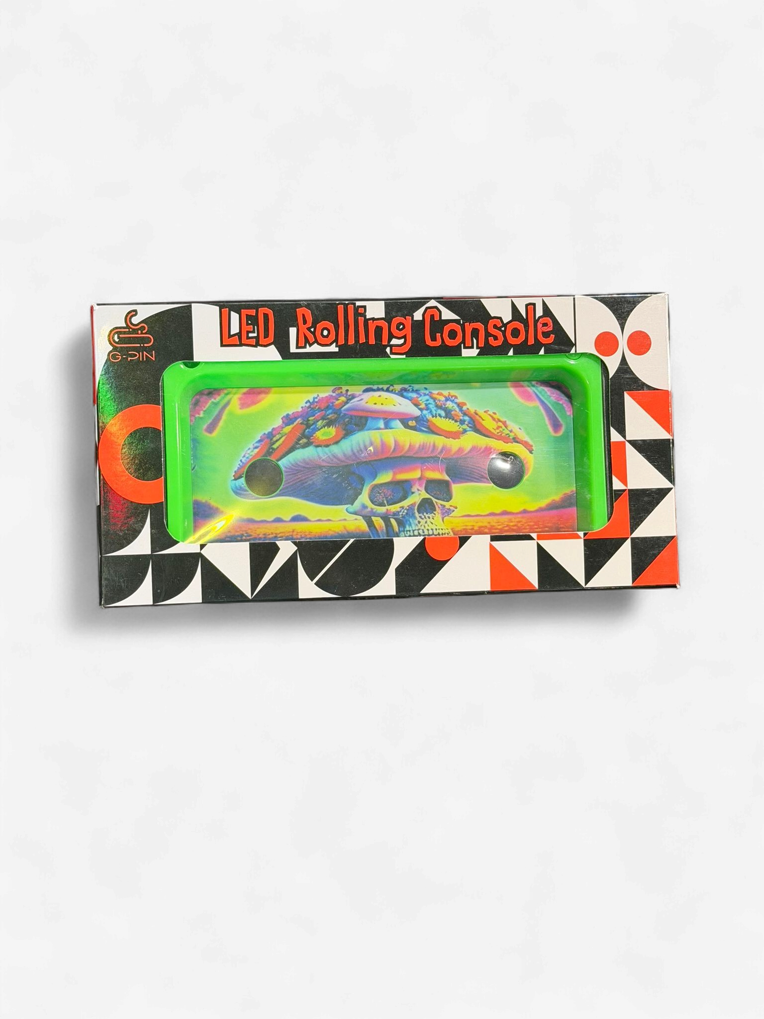 LED ROLLING CONSOLE TRAY SET ASSORTED DESIGN