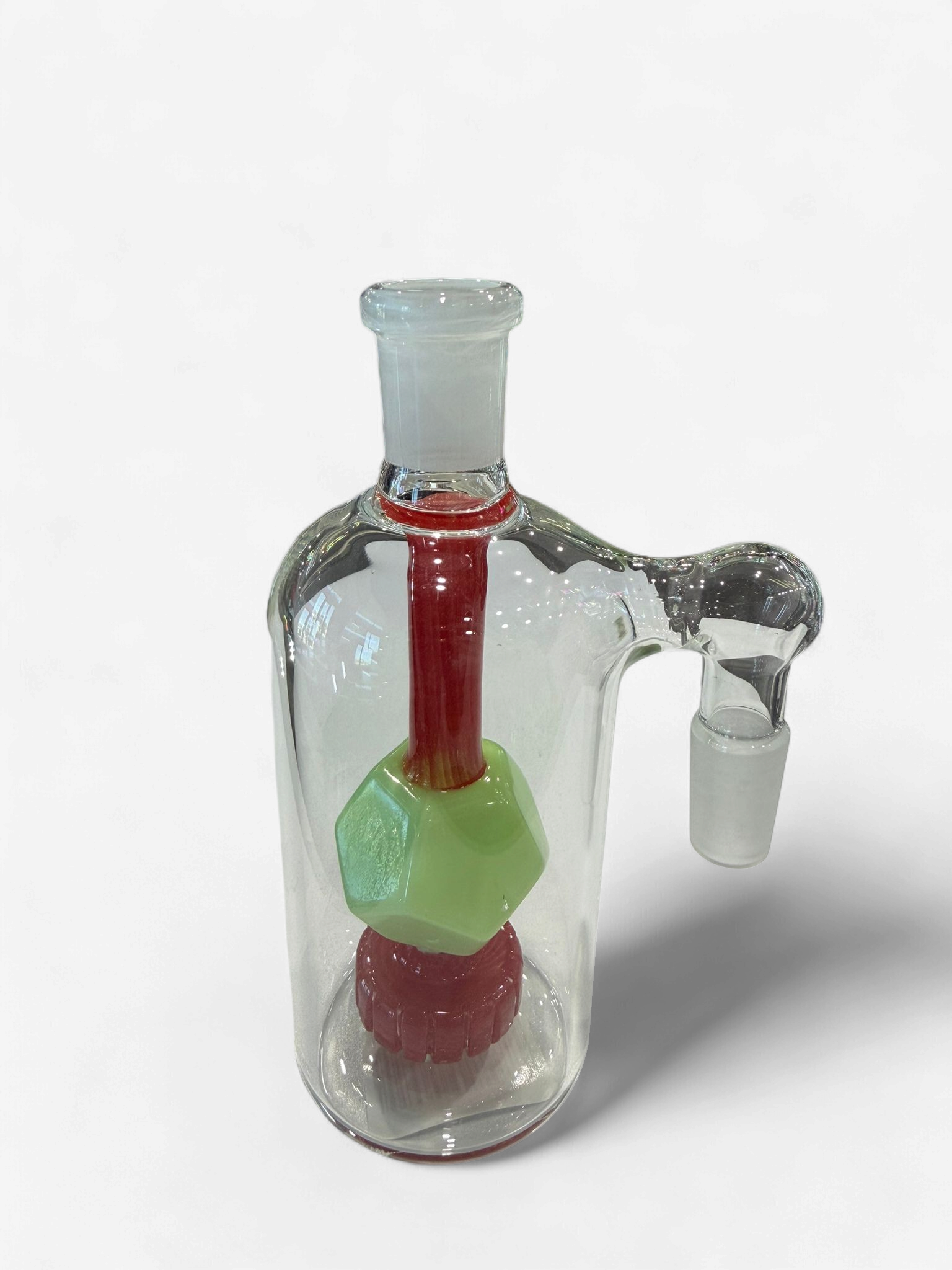 ASH CATCHER 90° 14 F/14M W/SHOWERHEAD PERC