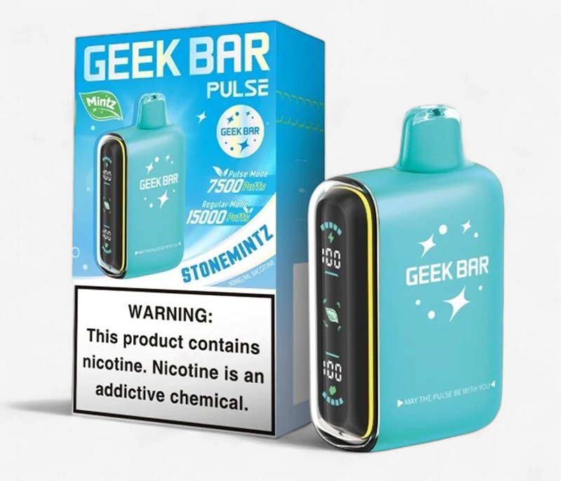 GEEK BAR PULSE 15K PUFF 5 COUNT BOX | STONE MINTZ