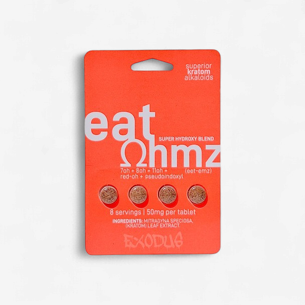 EAT OHMZ Super HYDROXY Blend 50mg TAB 4/Pk Neon Orange