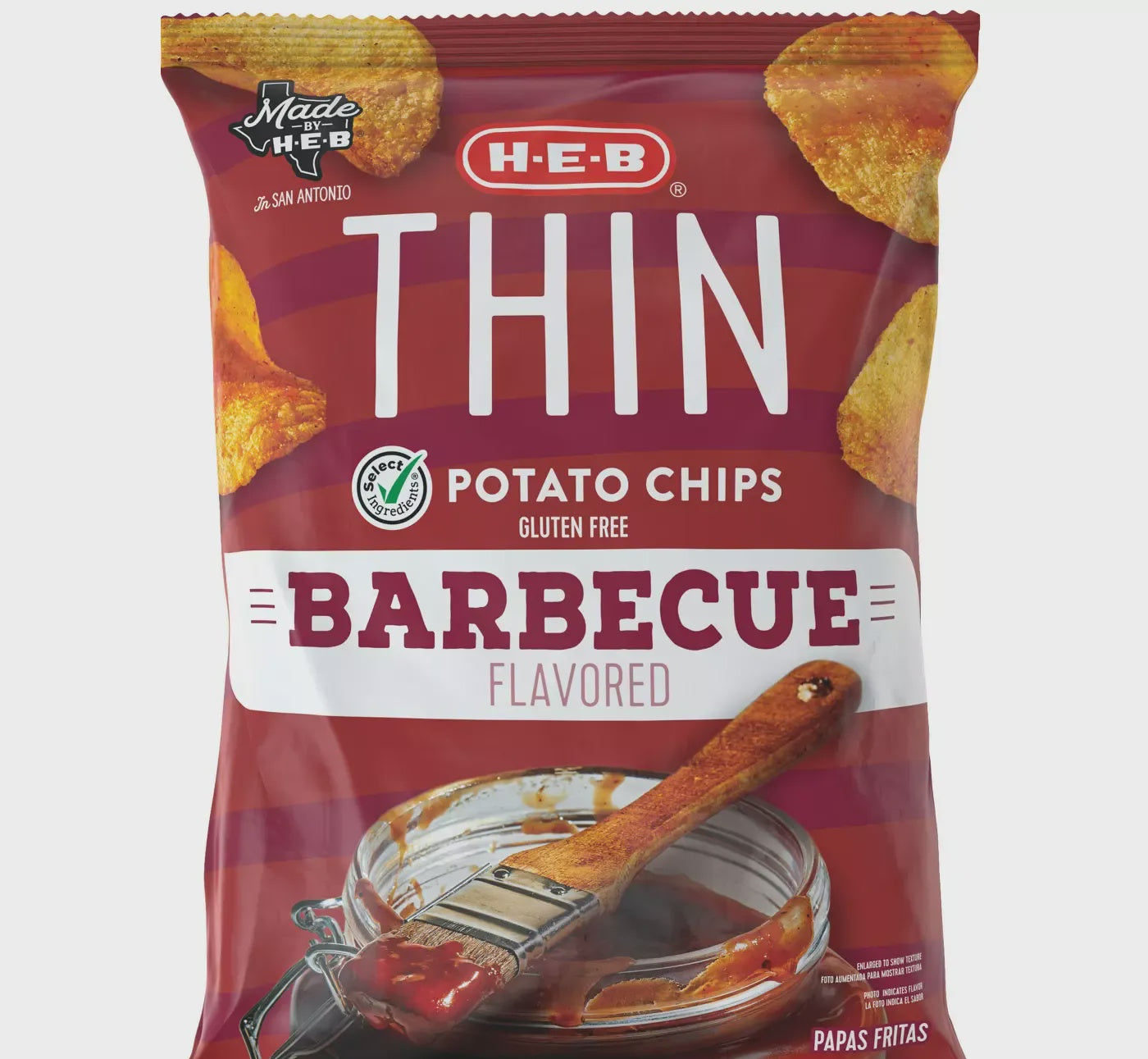 THIN POTATO CHIPS BARBECUE 1 OZ