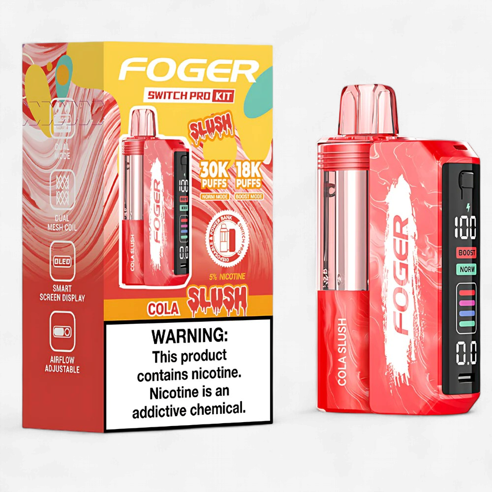 FOGER SWITCH PRO KIT 30K PUFFS 5PK DISPOSABLE | COLA  SLUSH