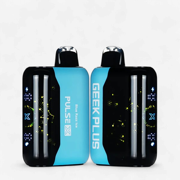GEEK PLUS PULSE 40K PUFF DISPOSABLE 5CT/BOX | BLUE RAZZ ICE