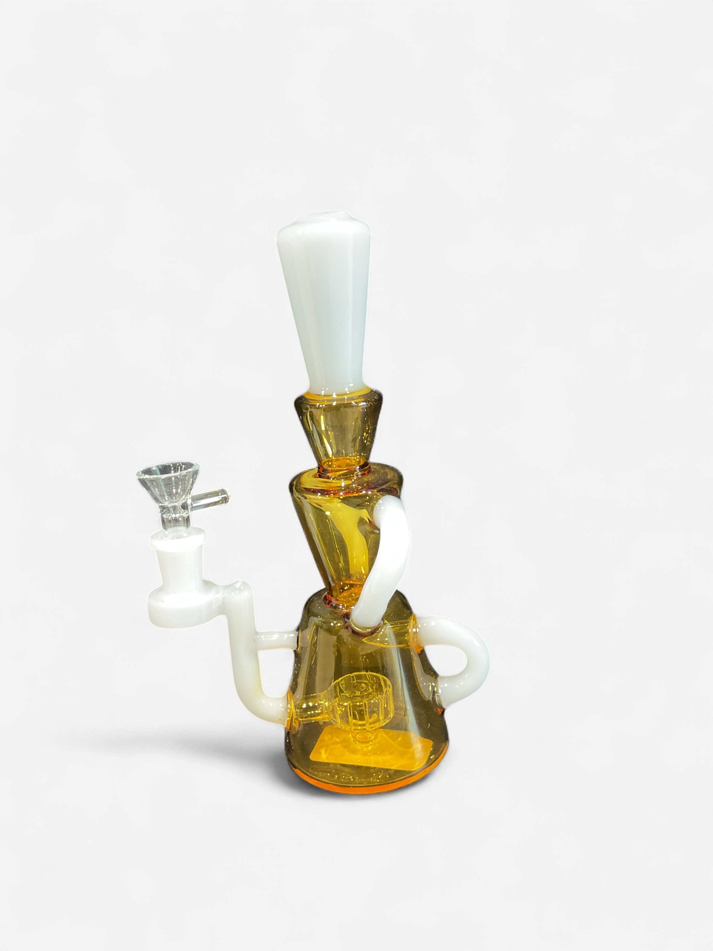 WATERPIPE MEDIUM - GLASS GOLD