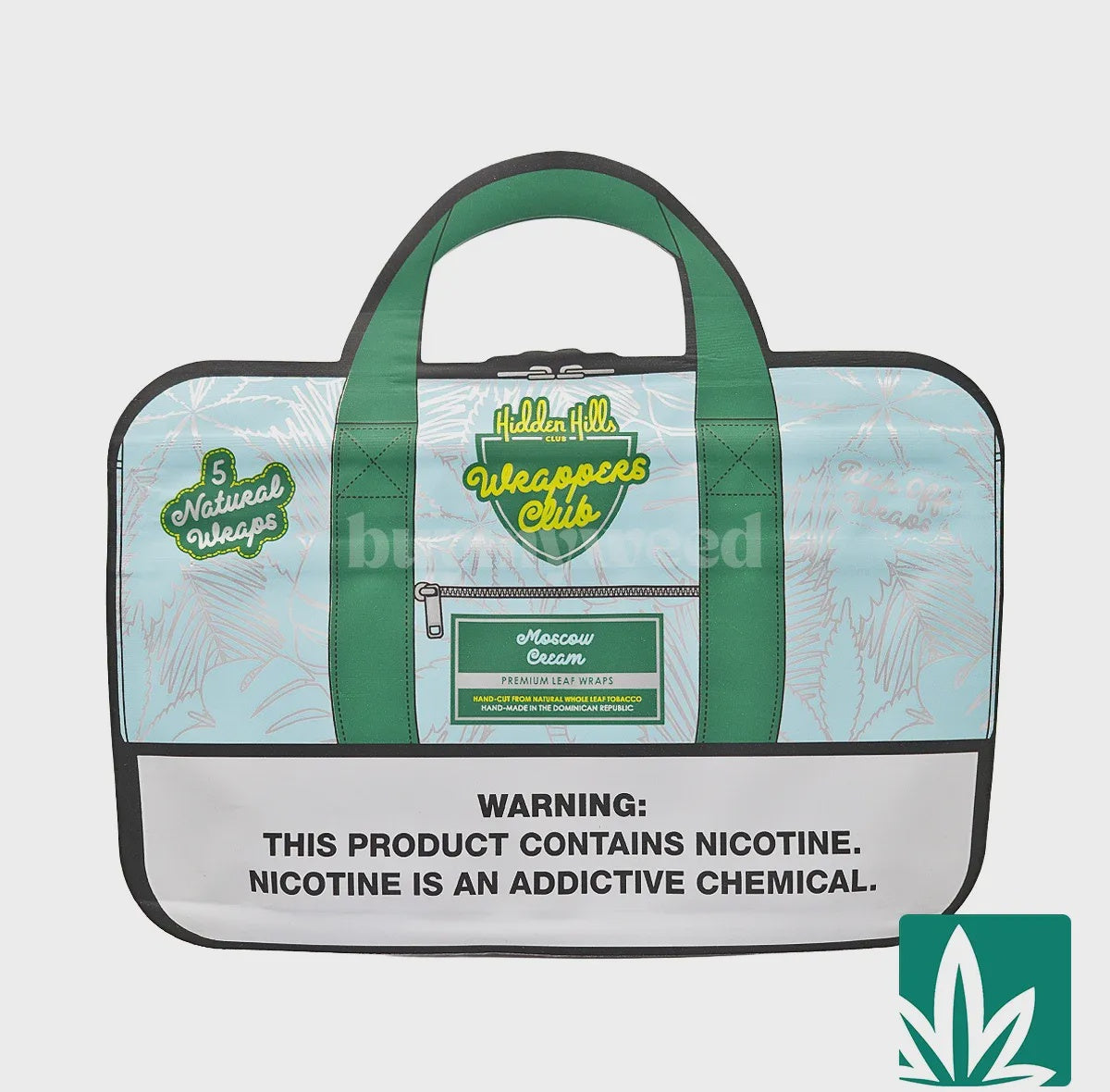 HIDDEN HILLS WRAPPERS CLUB PREMIUM LEAF WRAPS | MOSCOW CREAM