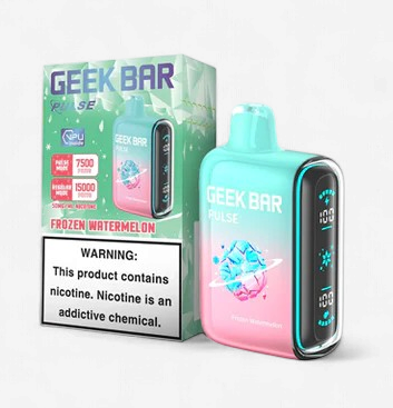 GEEK BAR PULSE 15000 Puffs DISPOSABLE 5/Pk TxC FROZEN WATERMELON