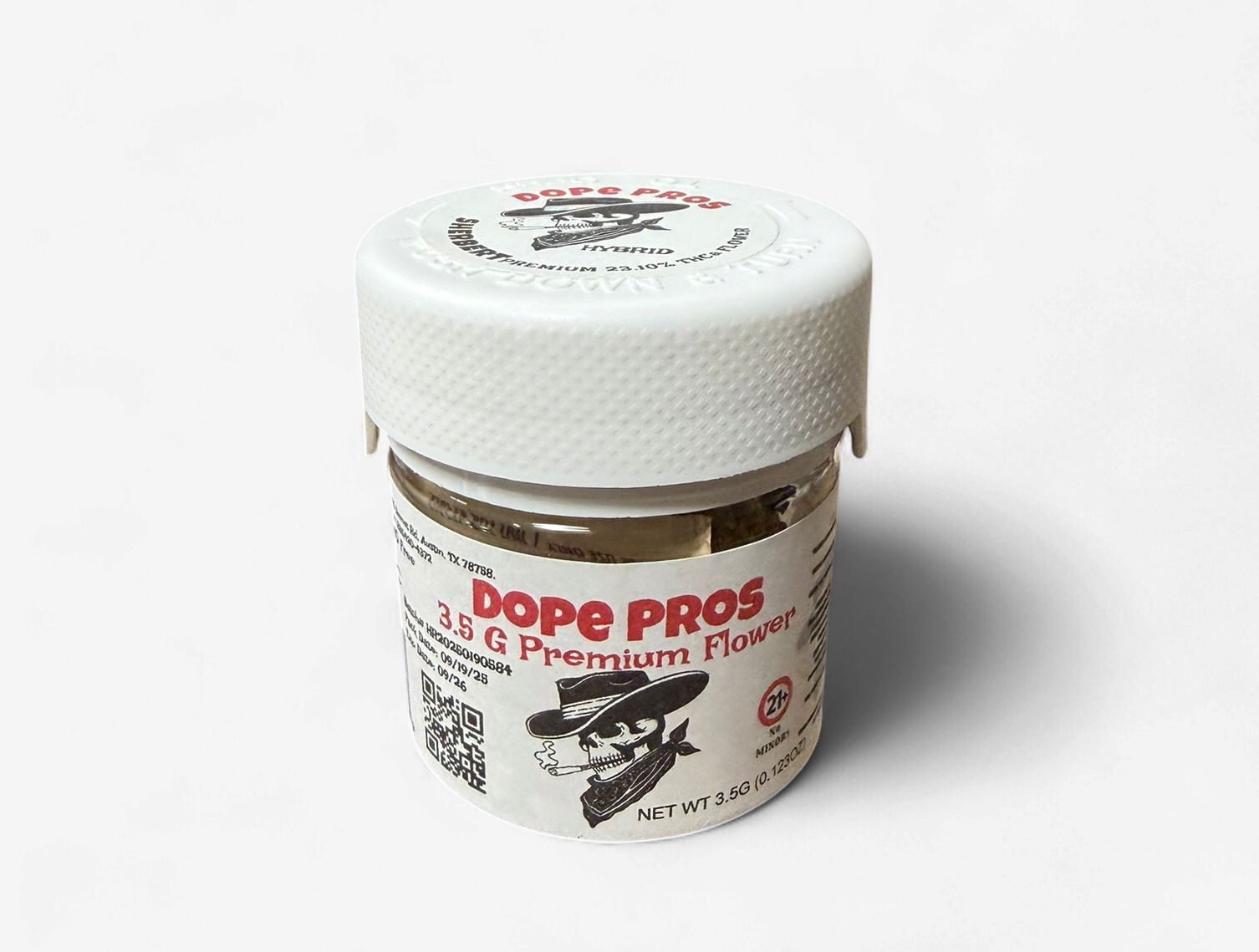 DOPE PROS SHERBERT 3.5G FLOWER HYBRID