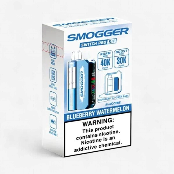 SMOGGER BLUEBERRY WATERMELON VAPES