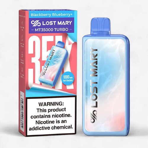 LOST MARY MT35000 DISPOSABLE VAPE 5 COUNT | BLACKBERRY BLUEBERRY PLUS