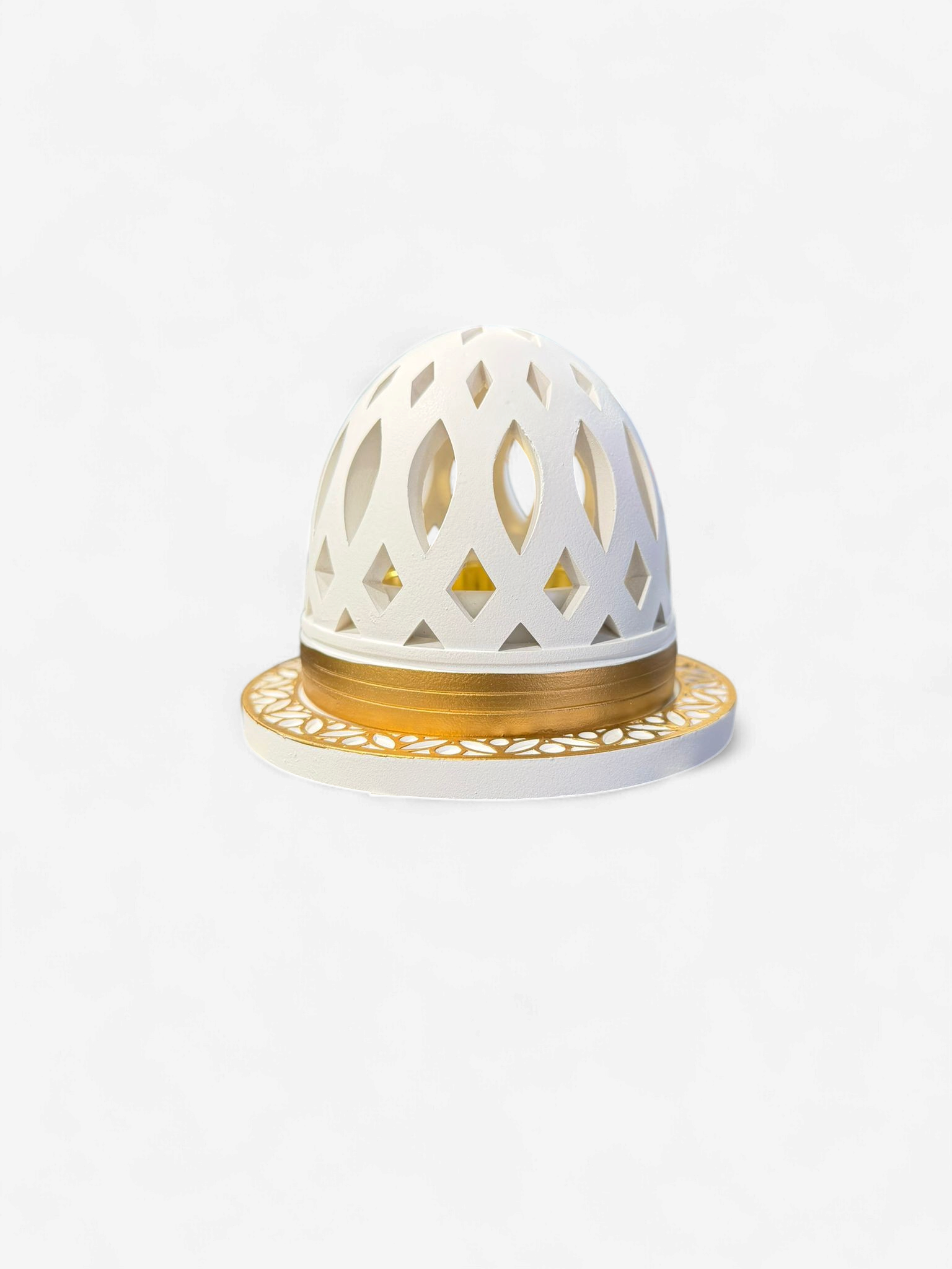 BAKHOOR/INCENSE BURNER DESIGN #79232 | WHITE