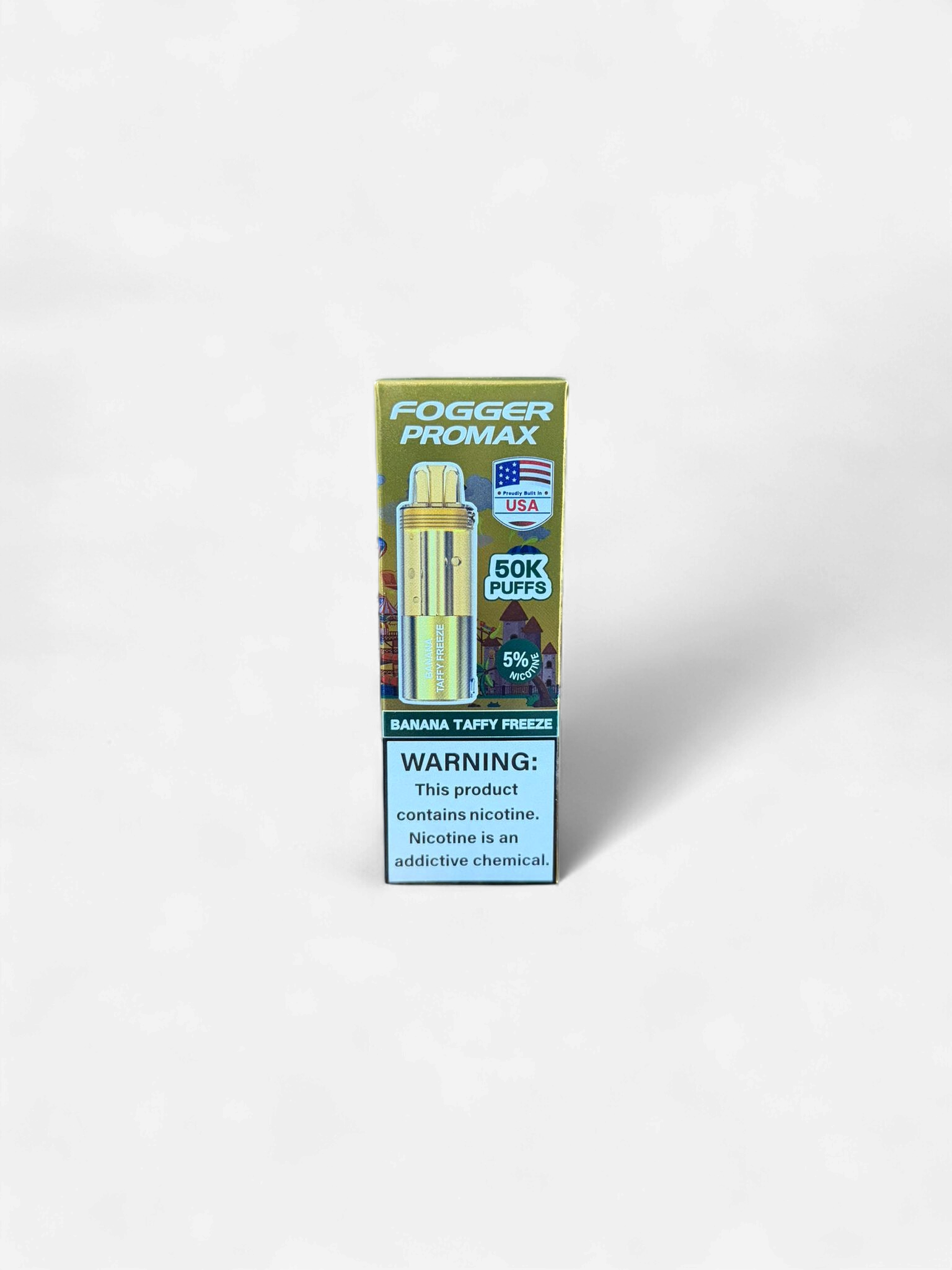 FOGGER PROMAX POD 50K 5CT BANANA TAFFY FREEZE