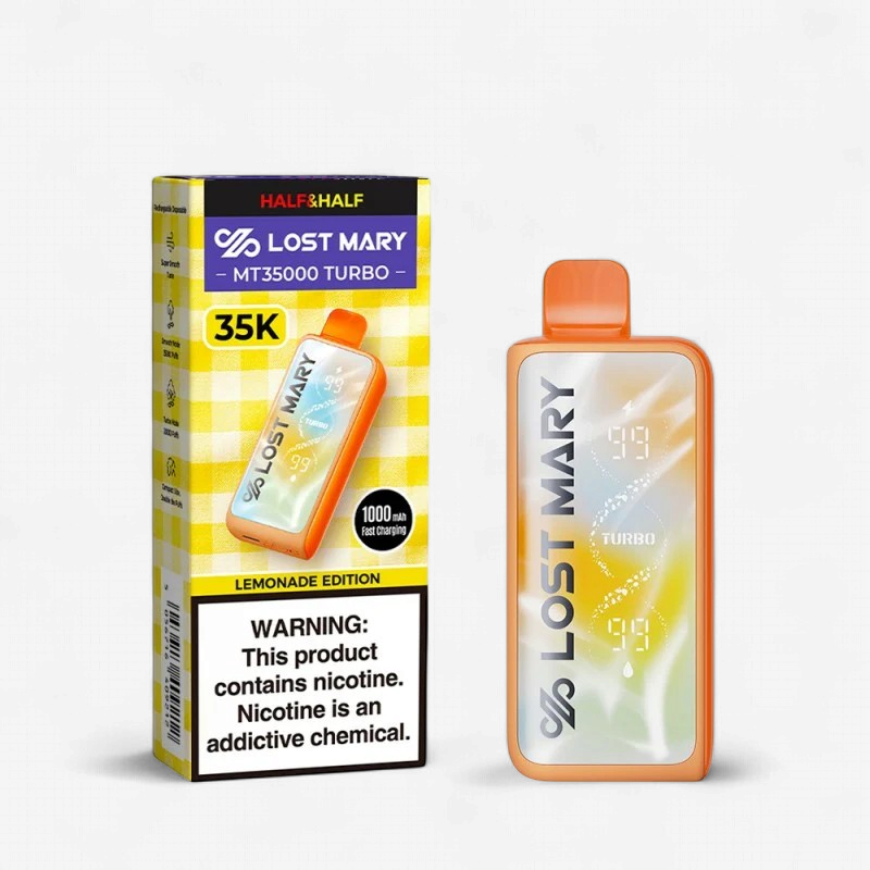 LOST MARY MT35000 DISPOSABLE VAPE 5 COUNT | HALF AND HALF