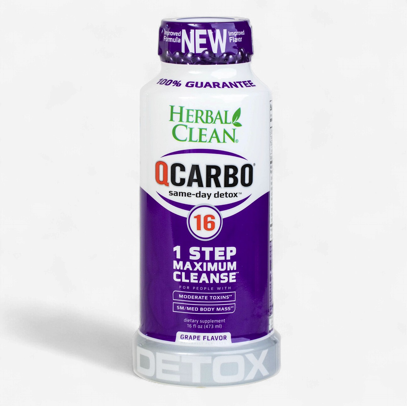 Q CARBO 16 DETOX GRAPE 16oz