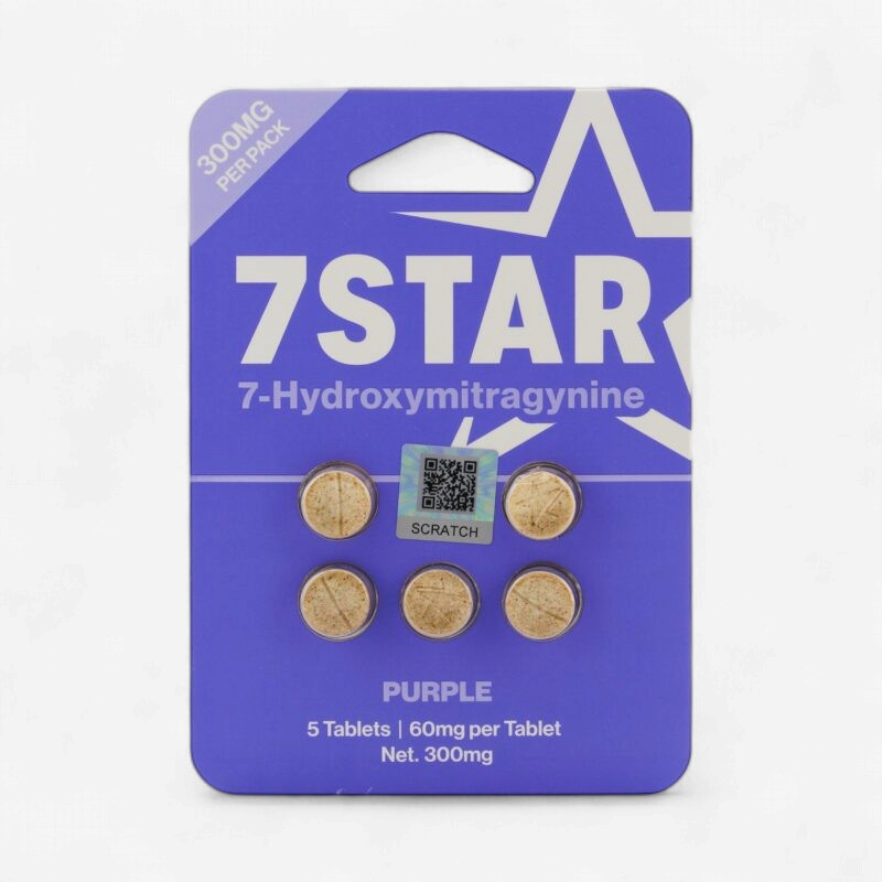 7STAR 7OH 60mg TABS 5/Pk PURPLE